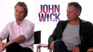 Alfie Allen and Michael Nyqvist quotJohn Wickquot Interview [upl. by Close]