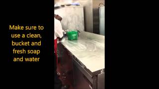 Sanitizing Food and Contact Surfaces [upl. by Lyda]