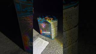 Argento Expression 13 Schuss Batterie 30MM GoldcrackerBuketts fireworks feuerwerk pyrotechnik [upl. by Jelena]