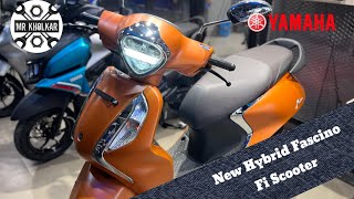 The all new edition Yamaha Hybrid Fascino 2024 with new colour [upl. by Zzahc358]