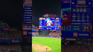 Francisco Lindor grand slam at Citi Field 41 Mets over the Phillies in the 7th inning [upl. by Atteragram958]