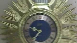 schatz swinging clock quotpenduloquot frontrear [upl. by Aisan298]