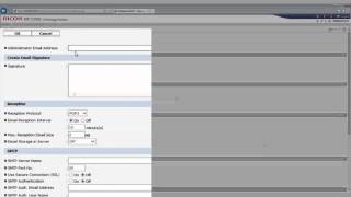Ricoh Customer Support  How to configure Scan to Email [upl. by Norvall219]