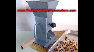 BUDGET HAND CRANK NUTCRACKER  wwwtheworldsbestnutcrackerscom [upl. by Terrell793]