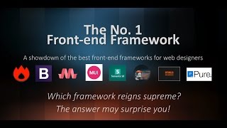 The No1 Frontend Web Framework [upl. by Annawaj826]