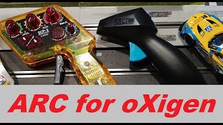 Using Scalextric ARC AirPro controller for oXigen control [upl. by Columbine265]