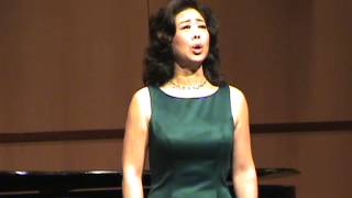 O del mio dolce ardor by Gluck sung by Liya Fang （方丽娅） mezzosoprano [upl. by Anaizit]