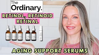 THE ORDINARY RETINOL RETINOID amp RETINAL  HOW TO USE RETINOIDS amp CHOOSING THE RIGHT STRENGTH [upl. by Weil]