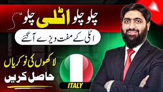 Get Italy Work Permit Visa 2023 FREE Italy Immigration 2024 New Update Today [upl. by Matheson258]