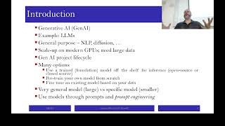 HPSC 2024 Lec 26  part 1  Large Language Models  Prompt engineering Hugging Face handson demo [upl. by Iderf]