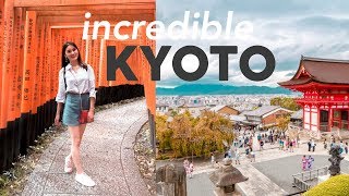 A Day In Kyoto⎮Fushimi Inari Shrine amp Kiyomizu Temple⎮Japan Trip 2018 [upl. by Nedi]