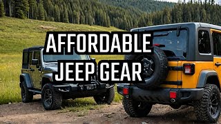 Jeep Enthusiasts Watch This Testing 5 Affordable Accessories from TEMU [upl. by Oelak]