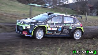 Jänner Rallye 2024  Day 1  Night Stage  Mistakes [upl. by Redep874]