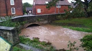 Flooding in Ollerton 21102023 [upl. by Grazia]