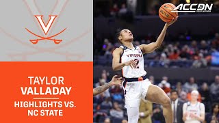 Taylor Valladay Leads Virginia To A Ranked Win [upl. by Drugi]