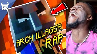 MINECRAFT RAP  quotThe ArchIllagerquot  Dan Bull REACTION [upl. by Colburn]