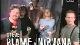 Nirvana 1993 Mtv Awards with Short Interview [upl. by Nyrraf457]