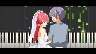 Tonikaku Kawaii ED  Tsuki to Hoshizora 月と星空 Piano Cover [upl. by Leonanie]