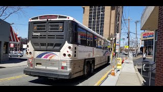 NJ Transit 168 Paramus Park Mall MCI D4500CT 21340 Requested by Henry Turbo amp Co [upl. by Sremlahc]