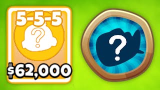 Can 555 MYSTERY Towers Beat A Boss Bloon Bloons TD 6 [upl. by Yrrehs]