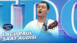 Ganteng Banget Paul Iconic Idol Season 12  IDOL REWIND 2024 [upl. by Tonkin]