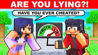 Minecraft but ARE YOU LYING [upl. by Ahsuas]