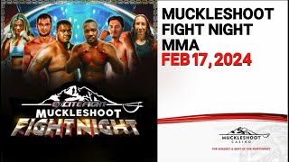 Muckleshoot Fight Night 8 Feb 17 2024 FULL EVENT [upl. by Zippel]