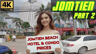 Jomtien Beach Road Condo and Hotel Prices PART 2 November 2024 Pattaya Thailand [upl. by Biles]