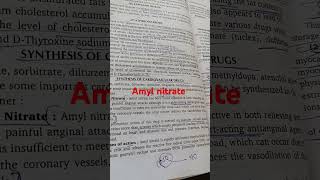 Cardiovascular drug Amyl nitrate [upl. by Ralyat]