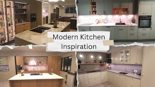 Store Tour Modern Kitchen Designs and Inspiration [upl. by Nylcsoj]