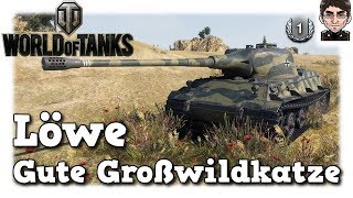 World of Tanks  Löwe gute premium Großwildkatze deutsch  gameplay [upl. by Riobard458]