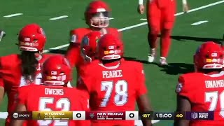 Highlights from Wyomings 4945 road win at New Mexico [upl. by Aivonas]