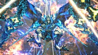 Ifrit amp Fenice VS Bahamut Boss Fight Gameplay  Final Fantasy XVI [upl. by Iramo223]