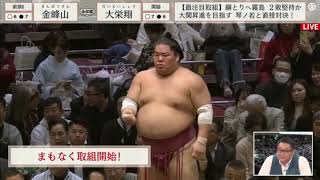 大相扑 2024年一月场所 第十四天 大荣翔│Grand Sumo  January 2024 New Year Basho  Day 14  Daieisho [upl. by Platas]