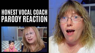 Honest Vocal Coach Reacts to the Honest Vocal Coach Parody [upl. by Legnaesoj]