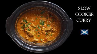 Chicken Curry  Indian takeaway style  Crockpot Recipe  Slow Cooker Curry [upl. by Eisenberg727]