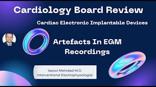 Cardiology Board Review Cardiac Implantable Electronic Devices Artefacts [upl. by Gawain833]