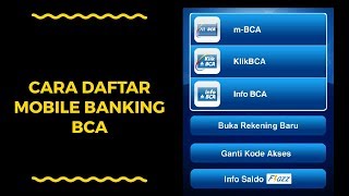 Cara daftar Mobile Banking BCA [upl. by Araz251]