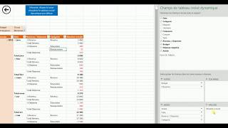 Gestionnaire de budget visualisation 22 tableaux avec filtres et croisé dynamique [upl. by Annaik977]