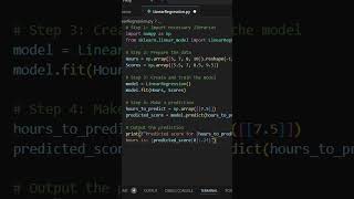 Linear Regression with Python and Scikitlearn [upl. by Odragde185]