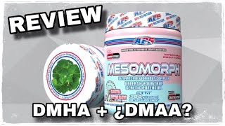 MESOMORPH PRE WORKOUT REVIEW DE APS  Un pre entreno con DMHA y ¿DMAA  Primo del clásico JACK3D [upl. by Zennas]