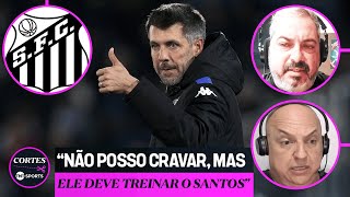 PEZZOLANO DEVERÁ SER O NOVO TÉCNICO DO SANTOS RICARDINHO COM A INFORMAÇÃO NA LIVE DO ANDRÉ [upl. by Vassell]