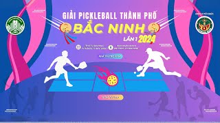 ️🏆 GIẢI PICKLEBALL THÀNH PHỐ BẮC NINH LẦN 1  2024️ ⭕ Nội dung đôi Nam 50📆 Ngày 09112024 [upl. by Gant]