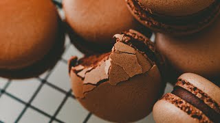 Chocolate Macarons Recipe｜Ohyoo Cooking [upl. by Sabsay225]