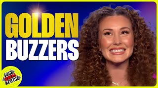 Top 10 BEST Golden Buzzers On Got Talent EVER [upl. by Eicaj]