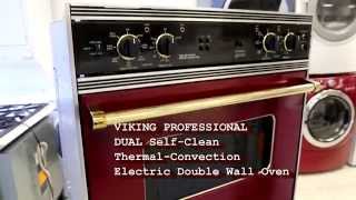 VIKING PROFESSIONAL  DUAL SelfClean Thermal Convection Electric Double Wall Ovens [upl. by Atima]