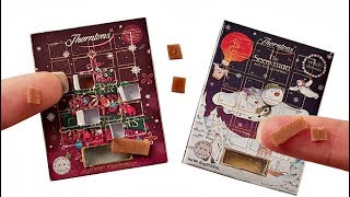 DIY Miniature ✫Edible Advent Calendar with Real Chocolate✫ Tutorial  Crafts [upl. by Theodore]