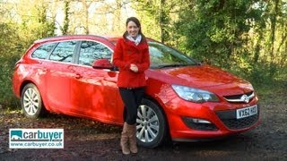 Vauxhall Astra estate review  CarBuyer [upl. by Hgieliak]