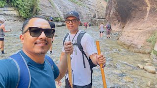 The Narrows Zion National Park [upl. by Ahsitahs]