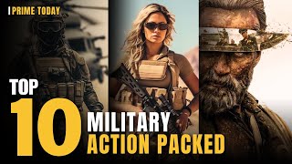 Top 10 MILITARY WAR Movies  Best Action Movies to Watch Now 2024 [upl. by Zertnom]